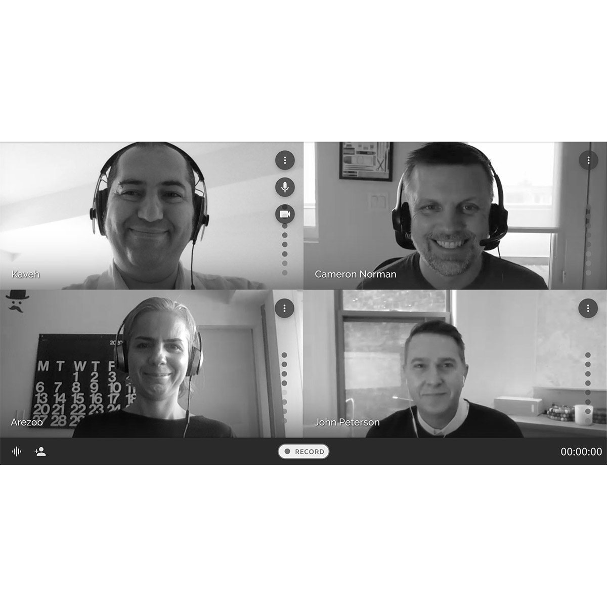 Print Screen of the Video Conference